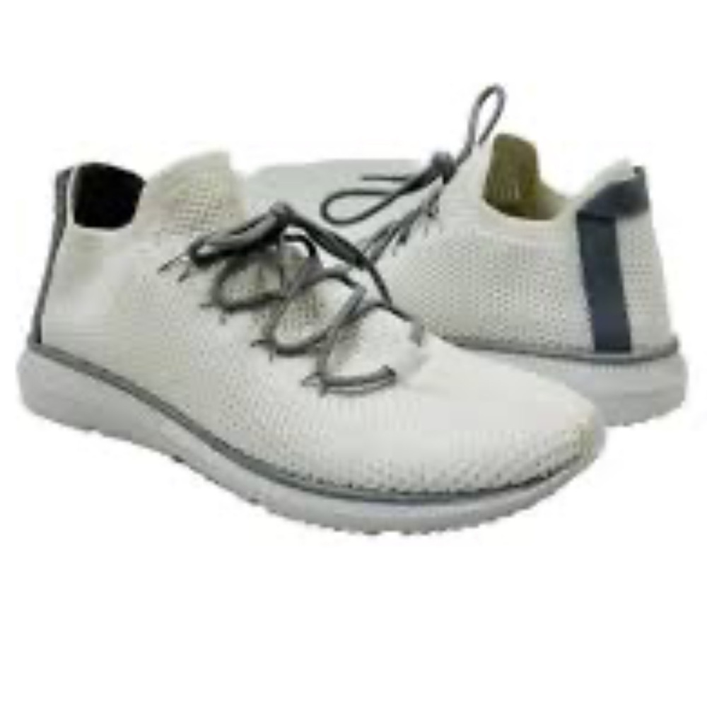 Eileen Fisher Fly Knit Renew Low Top Women Sz 9 Athletic Shoes Sneakers White